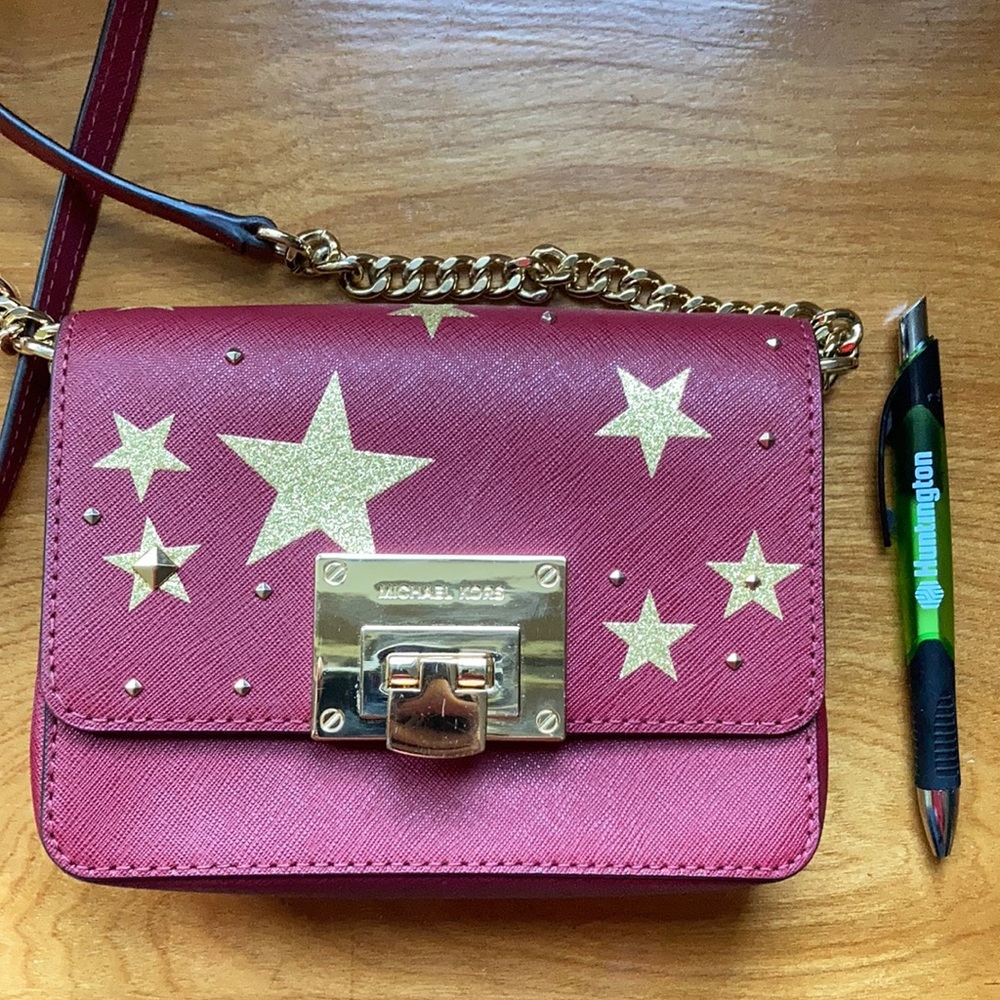 Rare Michael Kors Cherry Star Crossbody